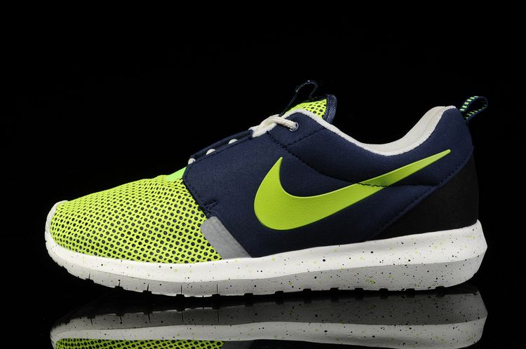NIKE RUN NM Roshe BR 3M vert bleu fonce (4)